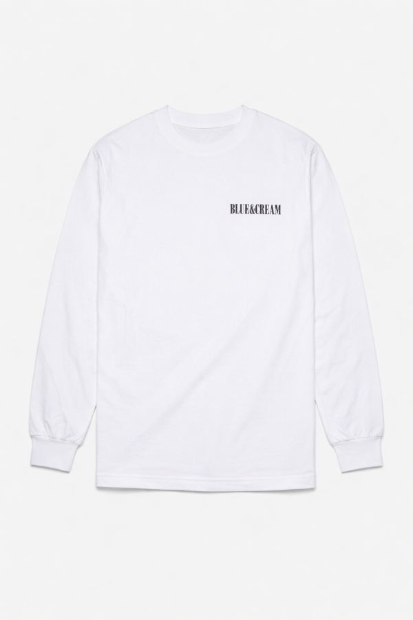 Blue&Cream Bleecker Playground Long Sleeve - White