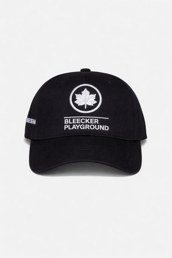 Blue&Cream Bleecker Playground Snapback - Black