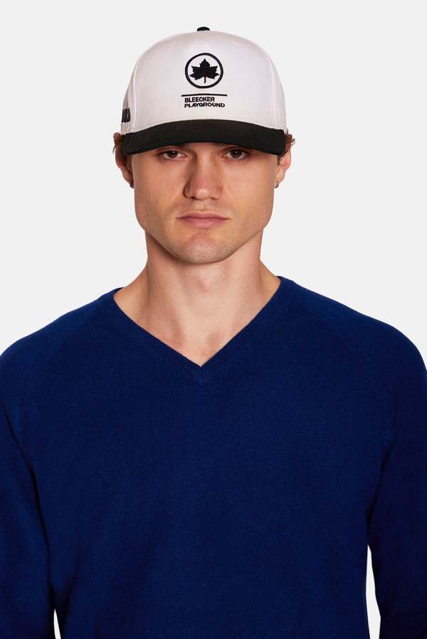 Blue&Cream Bleecker Playground Snapback Cap