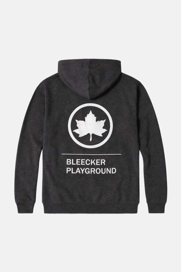 Blue&Cream Bleecker Playground Zip Hoodie - Charcoal