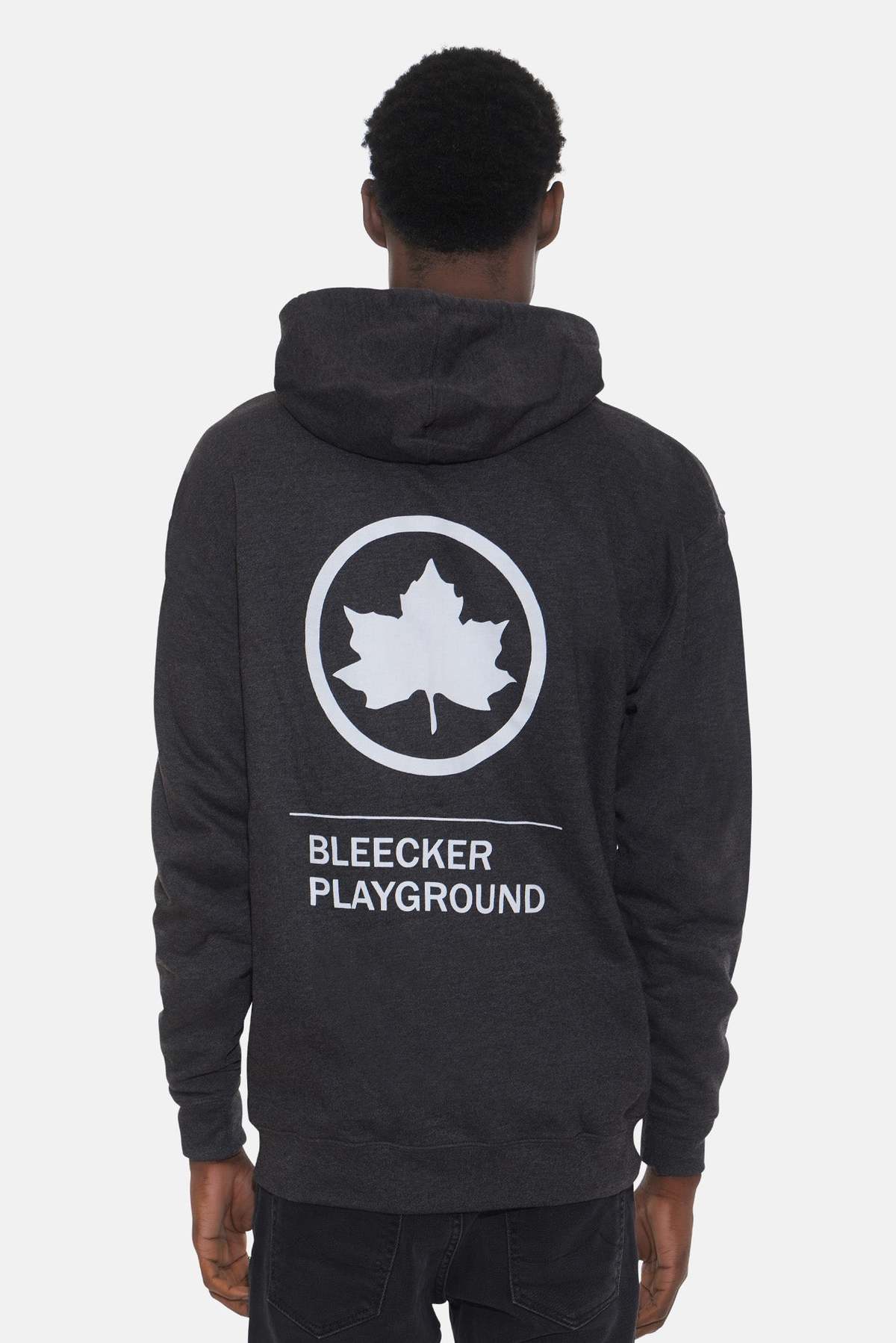 Blue&Cream Bleecker Playground Zip Hoodie - Charcoal - Image 8 of 11