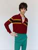 Dries Van Noten Bordeaux Maona Sweater - Thumbnail 1