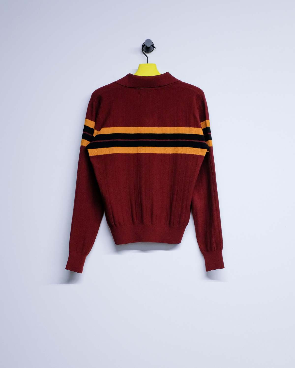 Dries Van Noten Bordeaux Maona Sweater - Image 8 of 8