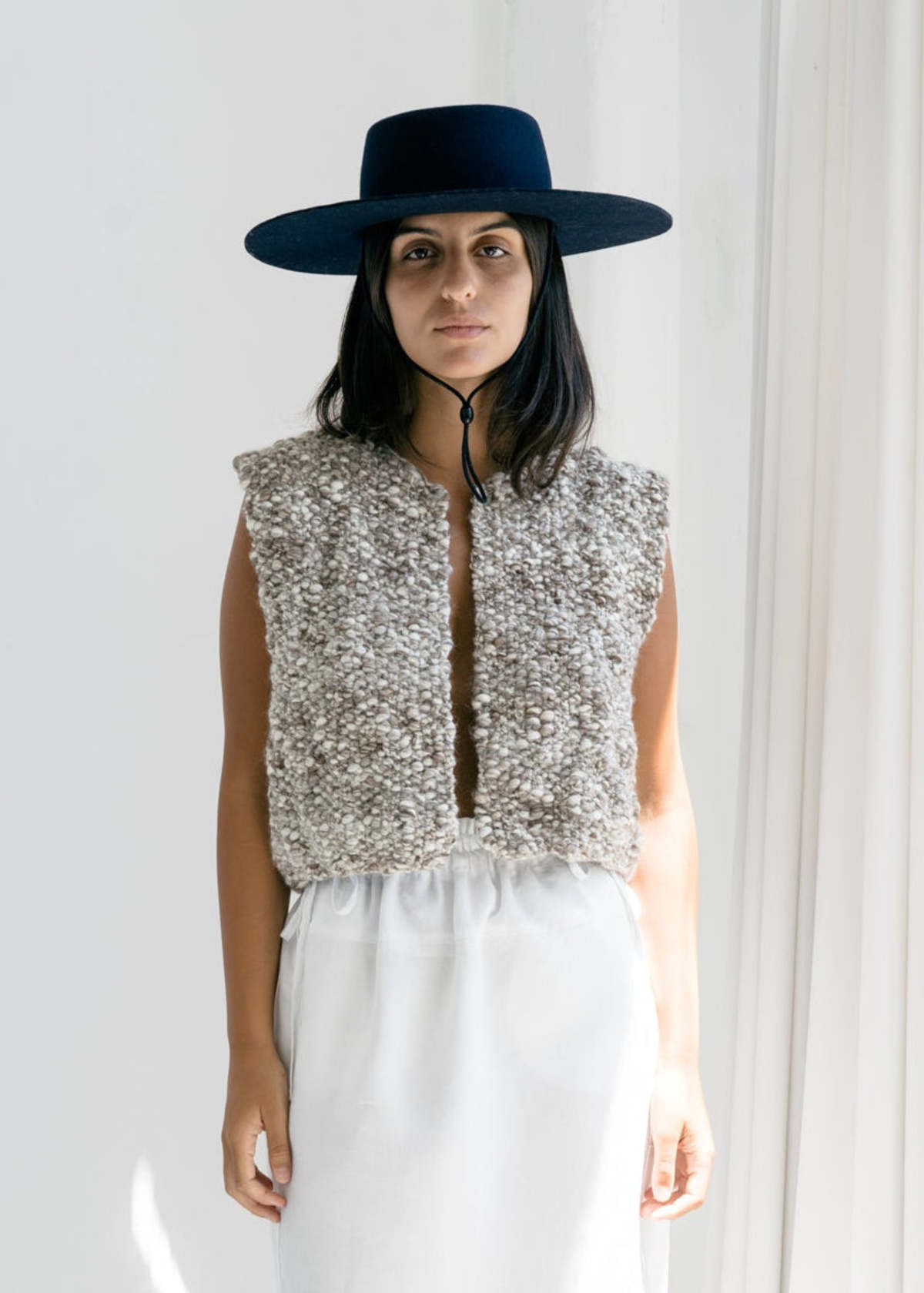 OUND Fumo Hand Knitted Wool Vest - Image 1 of 5