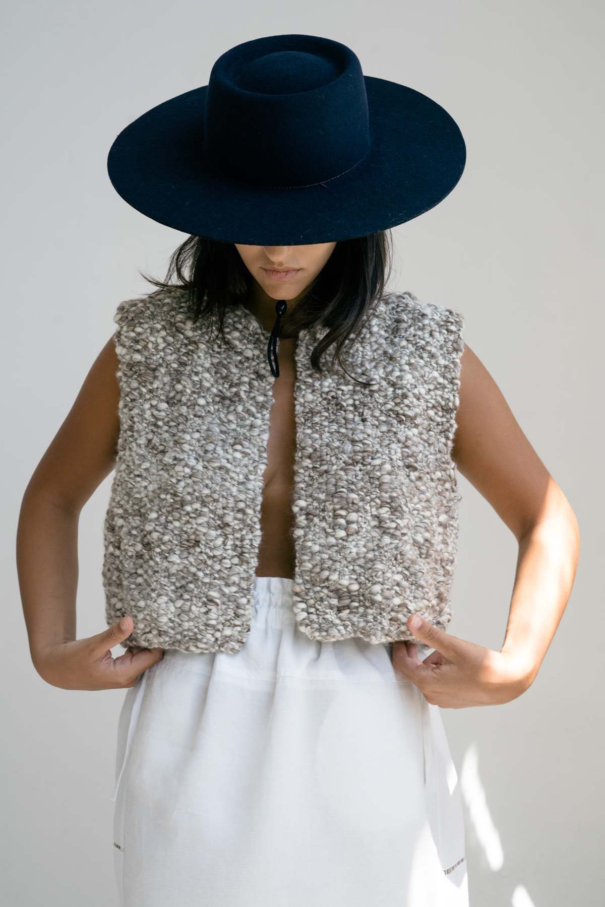 OUND Fumo Hand Knitted Wool Vest - Image 2 of 5