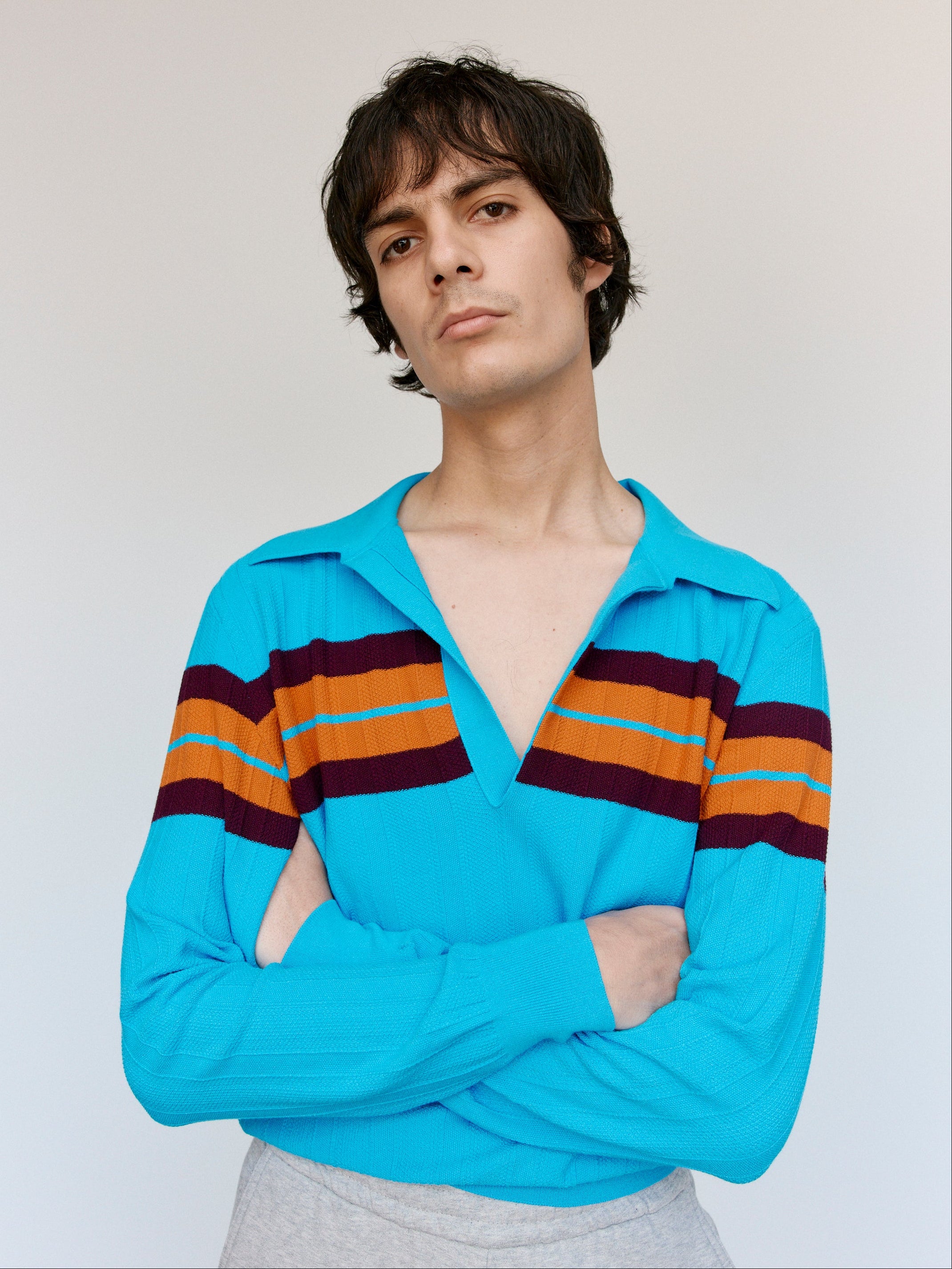 Dries Van Noten Maona Sweater - Turquoise | Garmentory