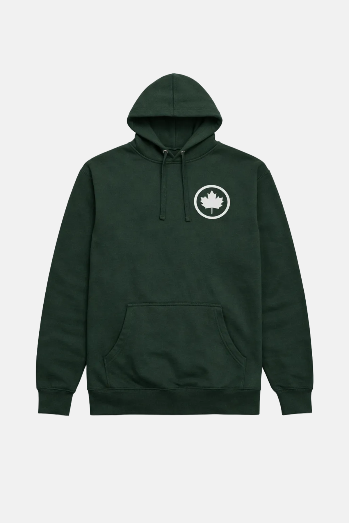 Blue&Cream Leaf Bleecker Playground Hoodie - Forest Green - Image 1 of 8