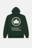 Blue&Cream Leaf Bleecker Playground Hoodie - Forest Green - Thumbnail 2