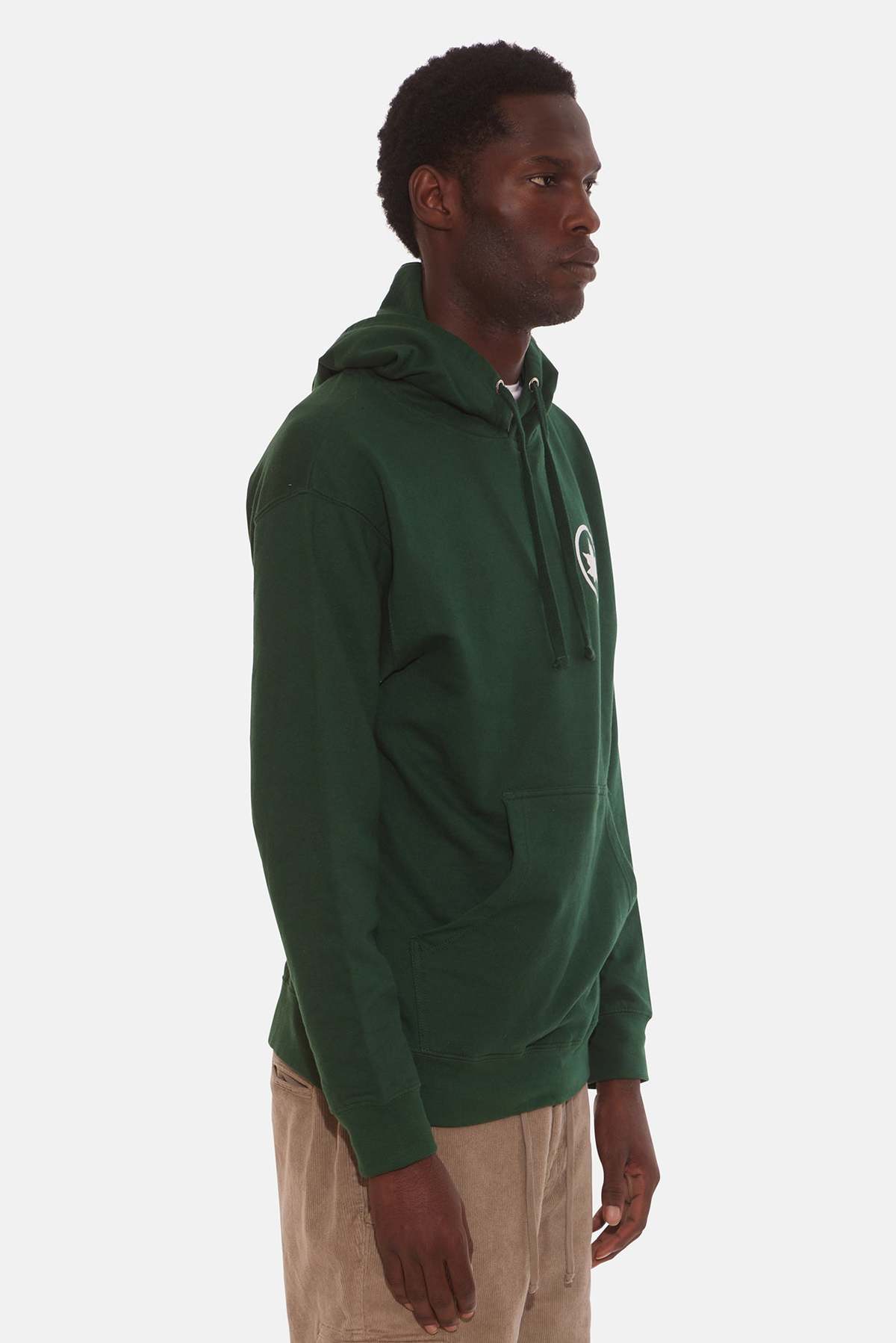 Blue&Cream Leaf Bleecker Playground Hoodie - Forest Green - Image 8 of 8