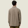 LES DEUX John Check Shirt - Dark Sand - Thumbnail 2