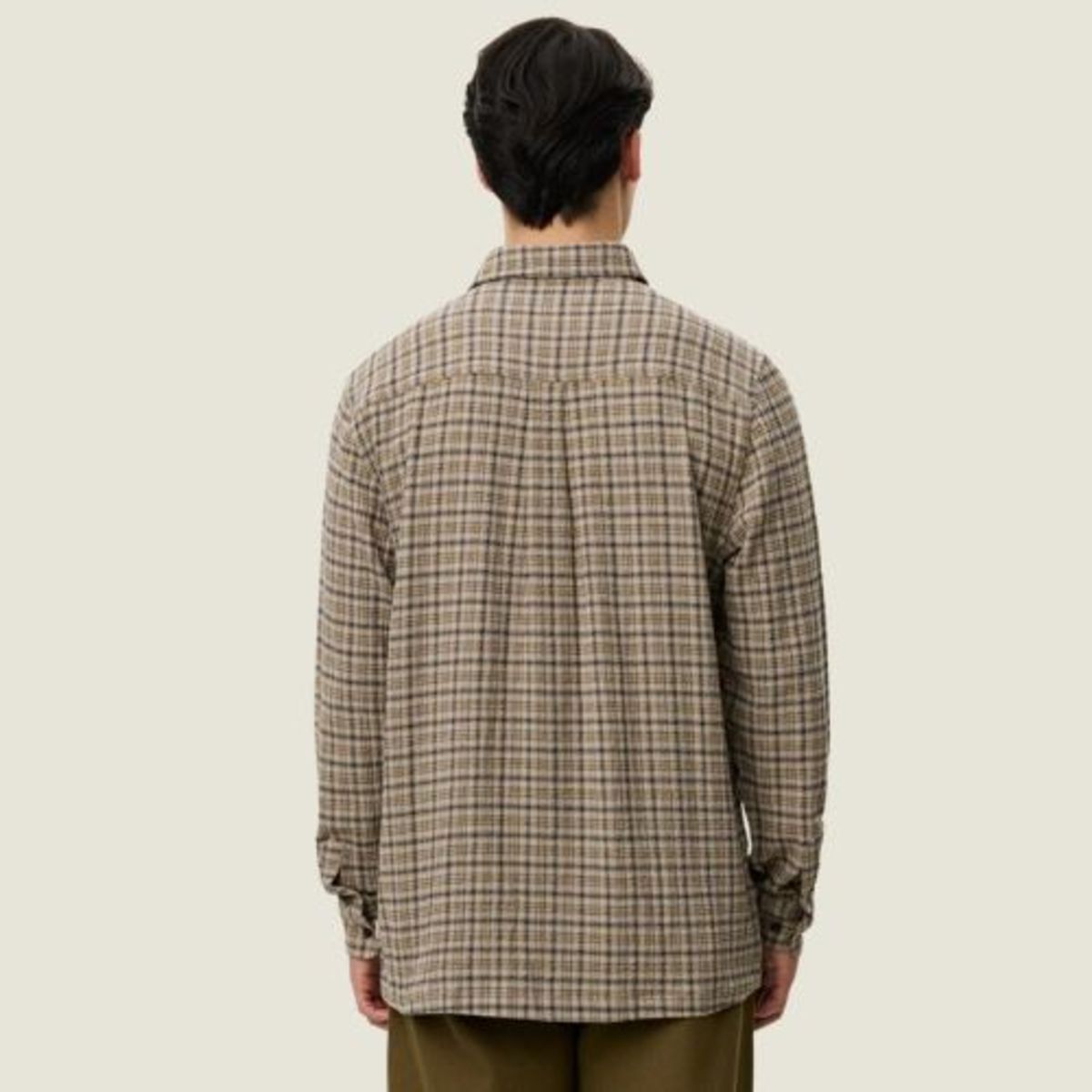 LES DEUX John Check Shirt - Dark Sand - Image 2 of 6