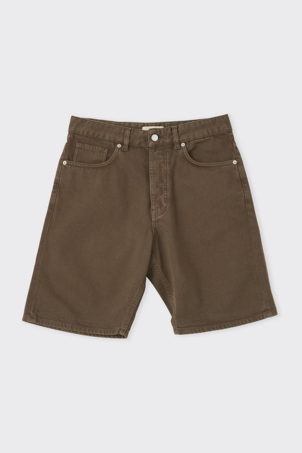 Another Aspect Denim Shorts 1.0 Shorts - Brown
