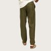 LES DEUX Patrick Linen Pants - Olive Night - Thumbnail 3