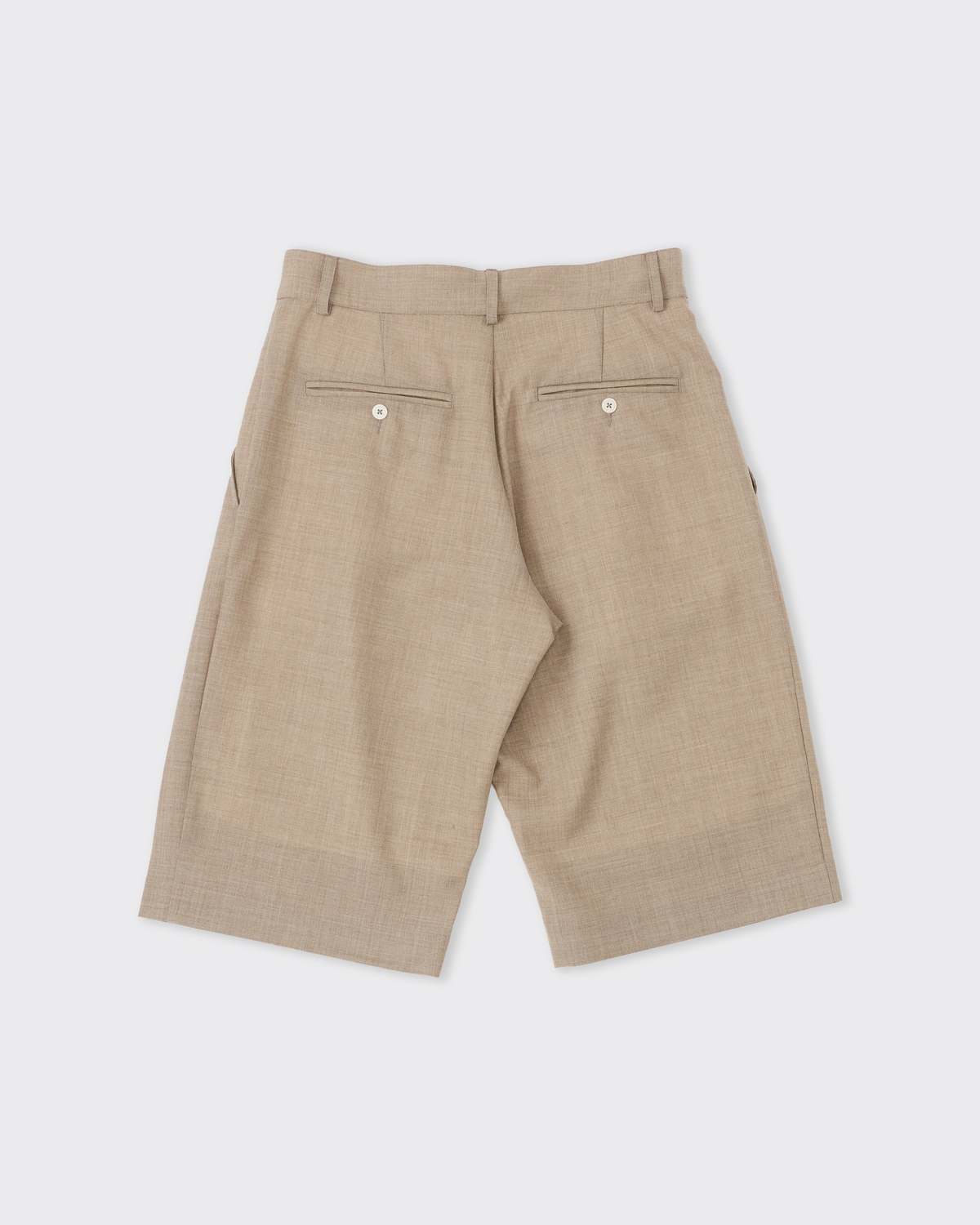 CAWLEY STUDIO Silas Shorts - Dark Beige - Image 3 of 3