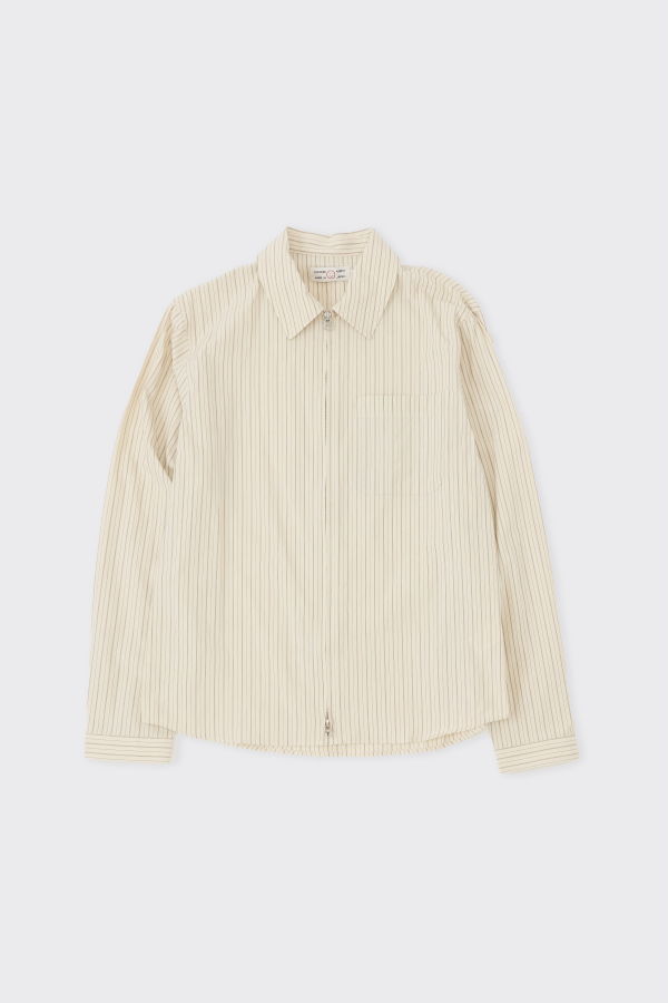 Another Aspect Zip Shirt 1.0 JPN Shirt - Cream