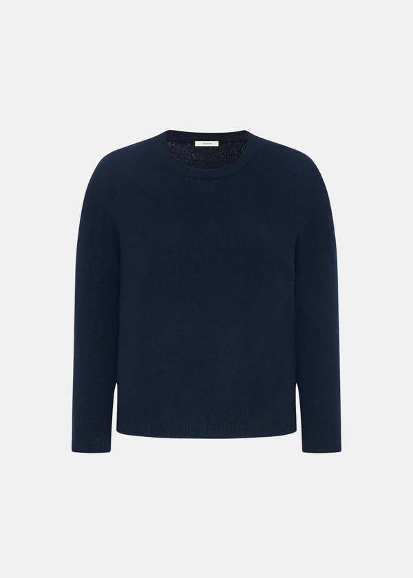 The Row Noler Sweater - Dark Navy