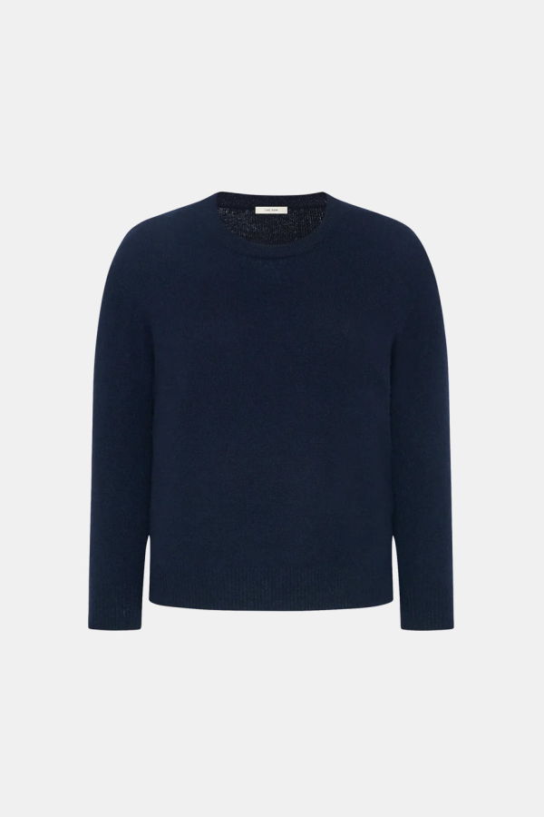 The Row Noler Sweater - Dark Navy