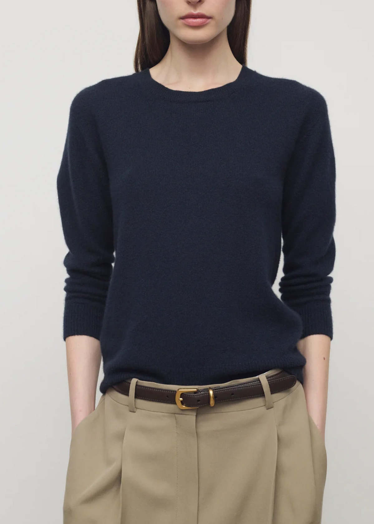 The Row Noler Sweater - Dark Navy - Image 3 of 3