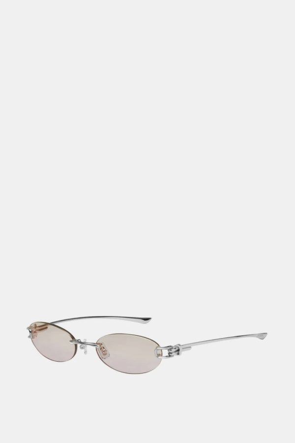 Gentle Monster Musubi 02 (BRG) Sunglasses - Silver