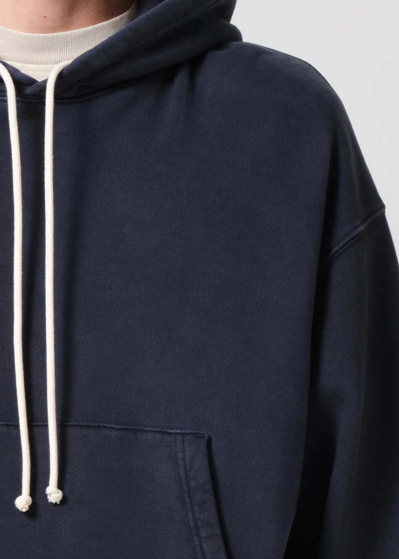 AGOLDE Boyce Hoodie - Screen Dark Navy