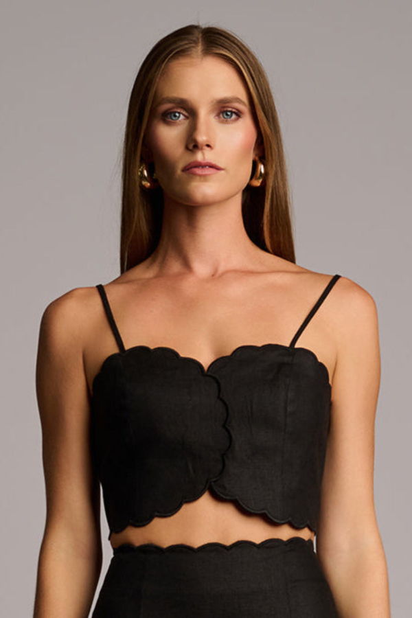 Hevron Delilah Top - Black