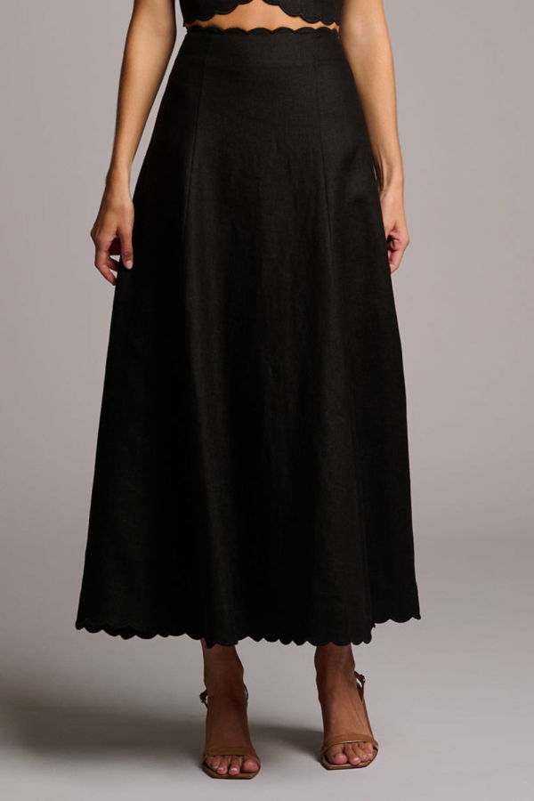Hevron Issa Skirt - Black