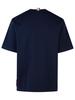 thom browne MJS183A07323415 T-Shirt - Navy - Thumbnail 3