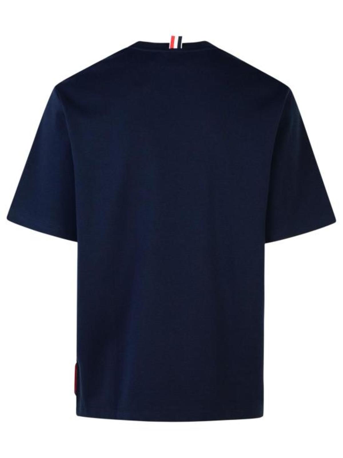 thom browne MJS183A07323415 T-Shirt - Navy - Image 3 of 3