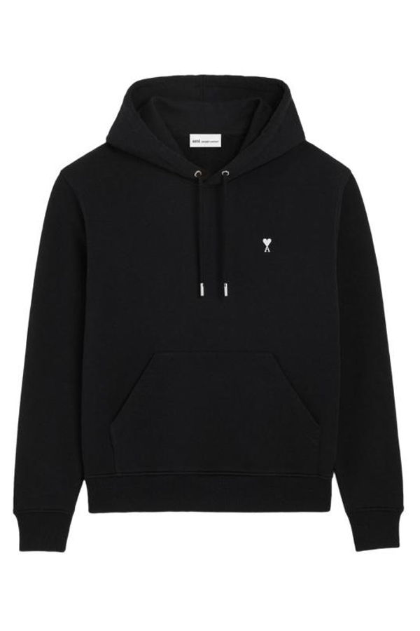 AMI Hoodie - Black White Cream