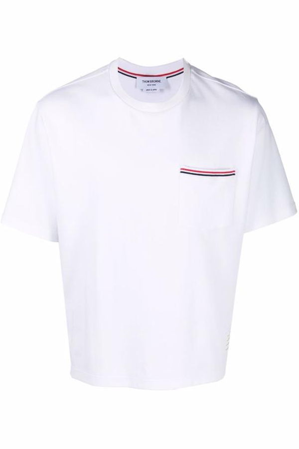 thom browne MJS183A07323100 Tee - White