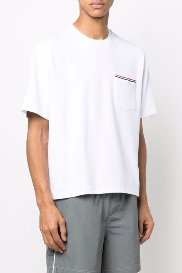 thom browne MJS183A07323100 Tee - White