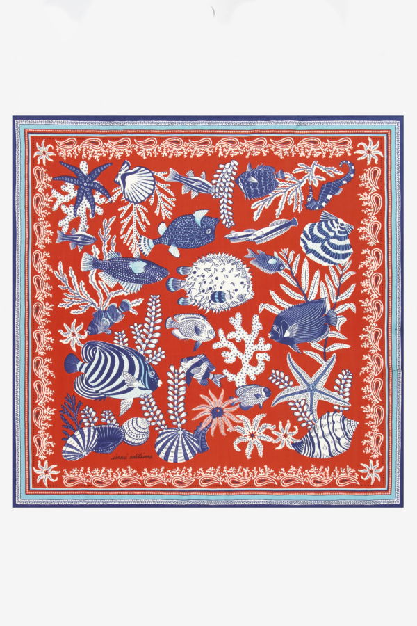 Inouitoosh Square 100 Neptune Scarf