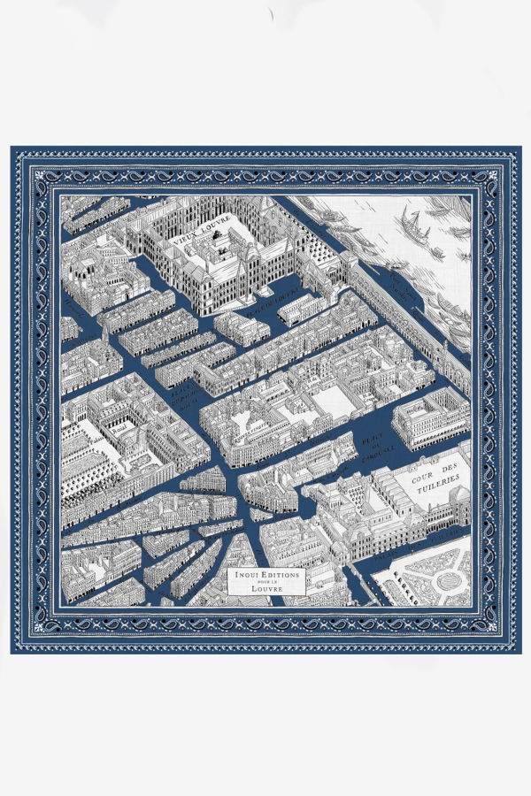 Inouitoosh Louvre Square 65 Scarf