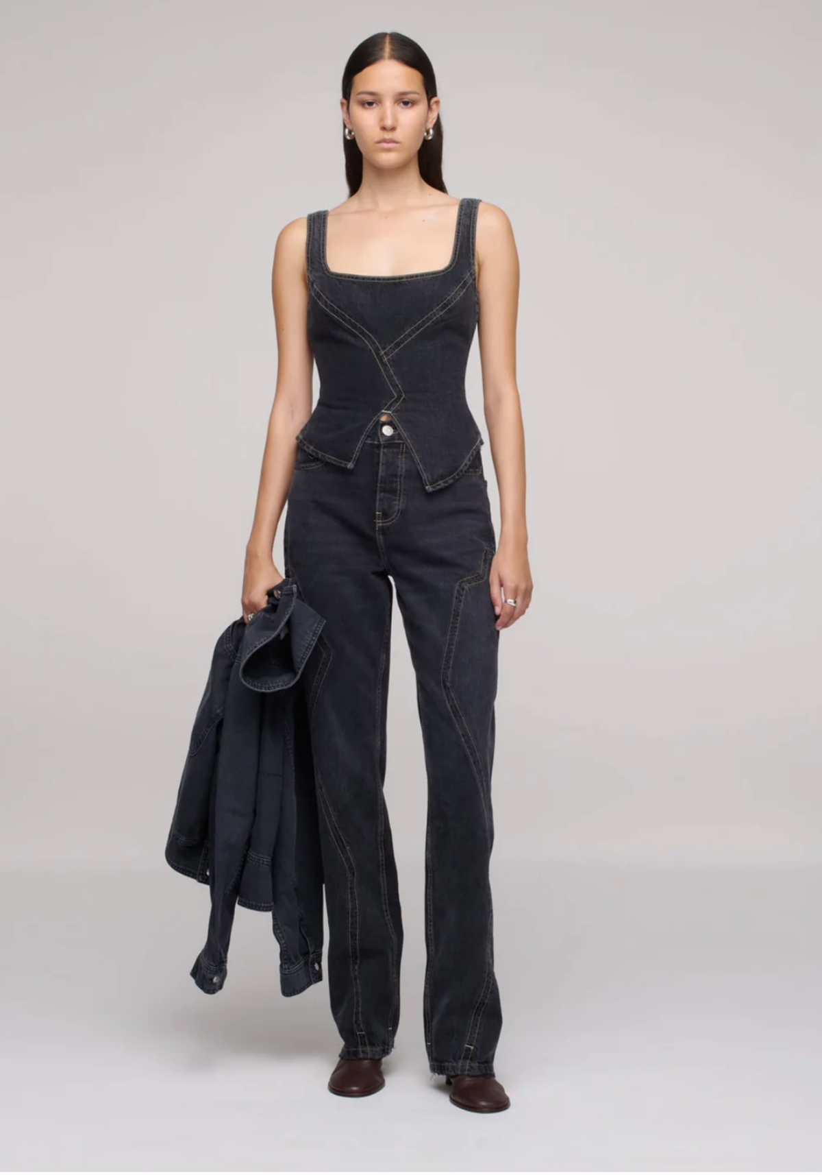 DALA Broken Corset Top - Hurricane - Image 2 of 4