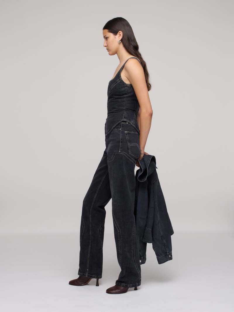 DALA Broken Corset Top - Hurricane