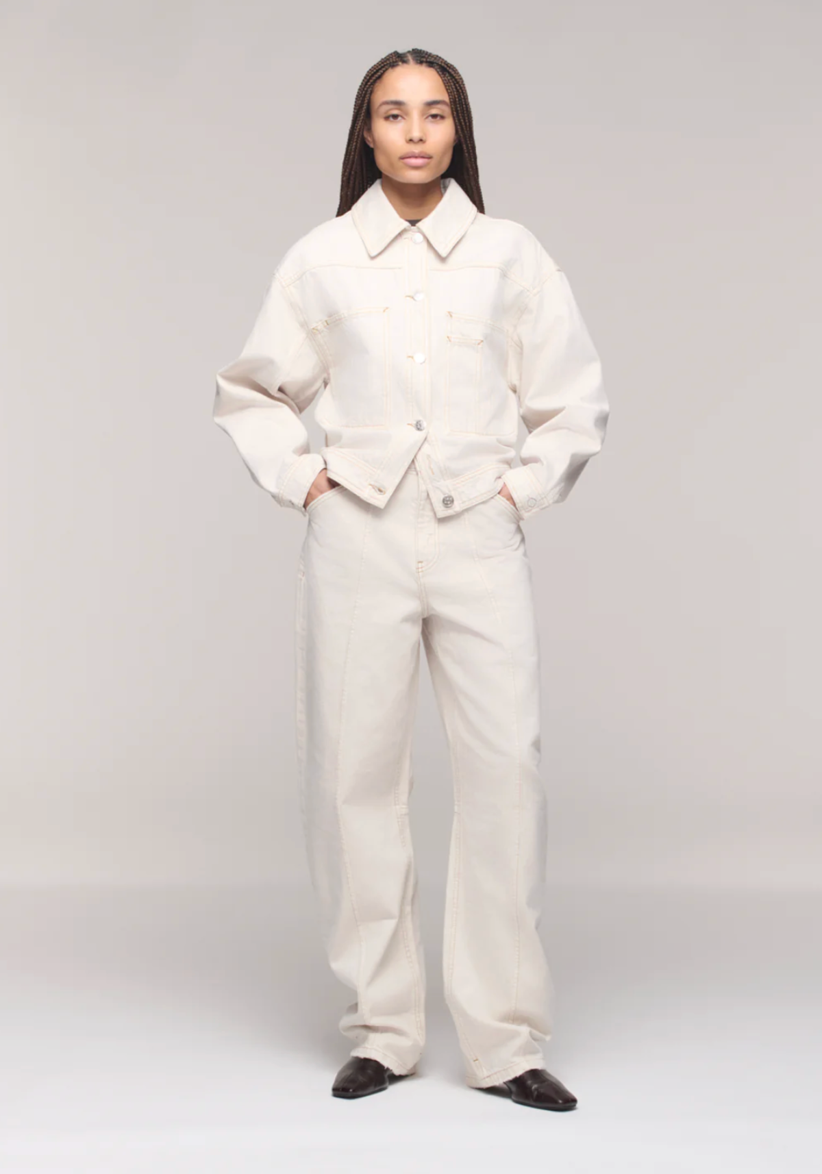 DALA Lido Jacket - Salt - Image 1 of 3