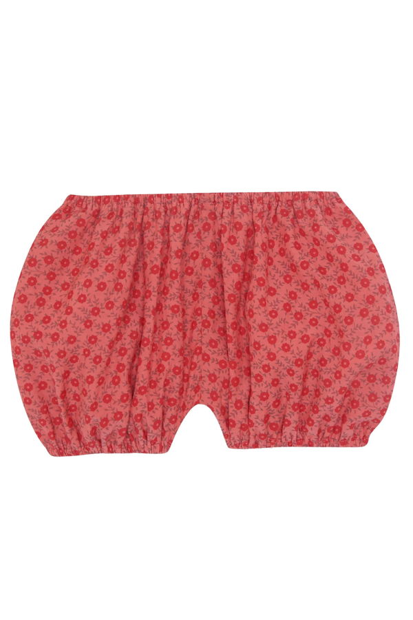 KIDS Bonton Baby Bombe Shorts Foulfleur - Red