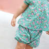 KIDS Bonton Baby Bombe Shorts Prelude Floral Print - Green - Thumbnail 5