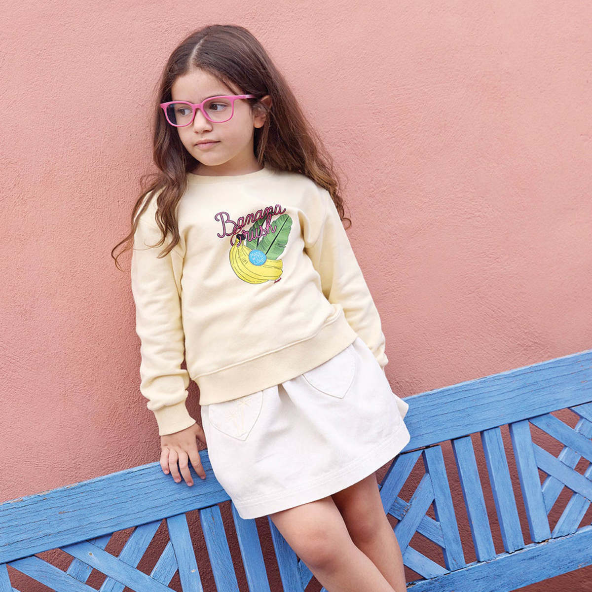 KIDS Bonton Douchka Skirt - White - Image 4 of 6