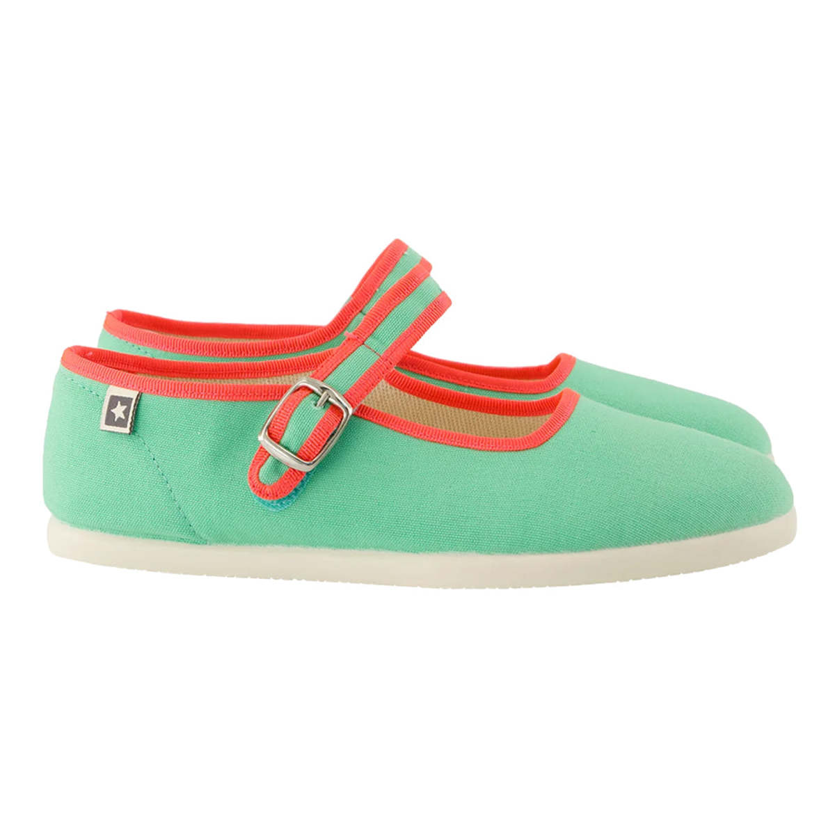KIDS Bonton Jane Buckled Shoes - Green - Image 1 of 8