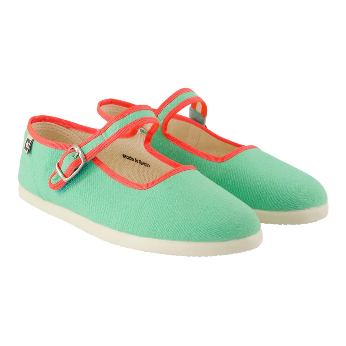 KIDS Bonton Jane Buckled Shoes - Green - Image 2 of 8
