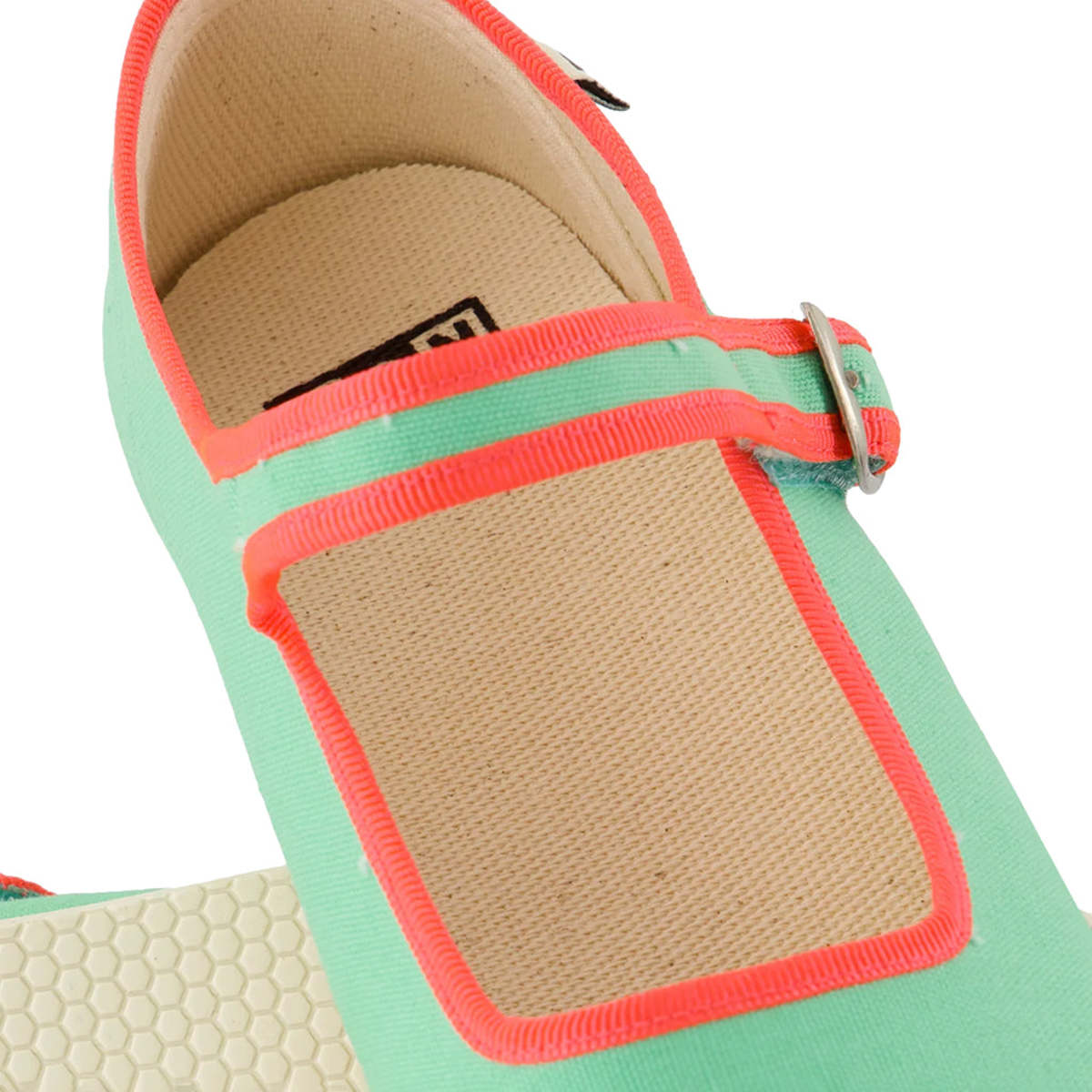 KIDS Bonton Jane Buckled Shoes - Green - Image 3 of 8