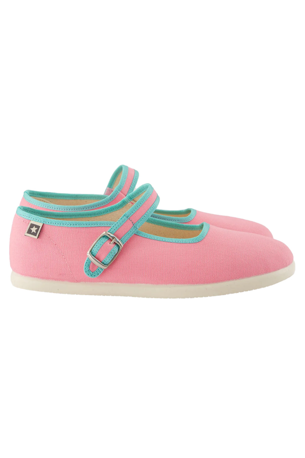KIDS Bonton Child Jane Buckled Shoes - Pink