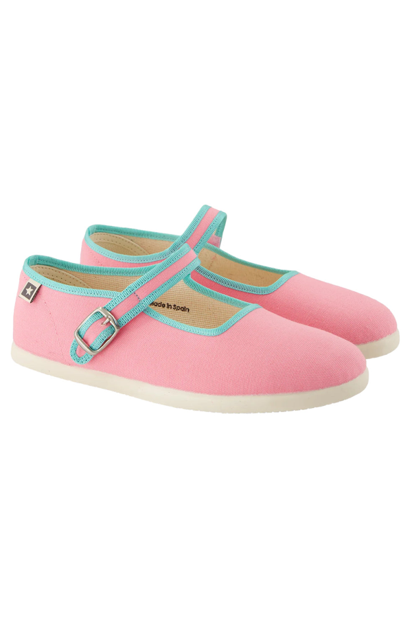 KIDS Bonton Child Jane Buckled Shoes - Pink