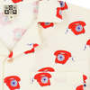 KIDS Bonton Las Vegas Shirt Phone Print - Cream - Thumbnail 3