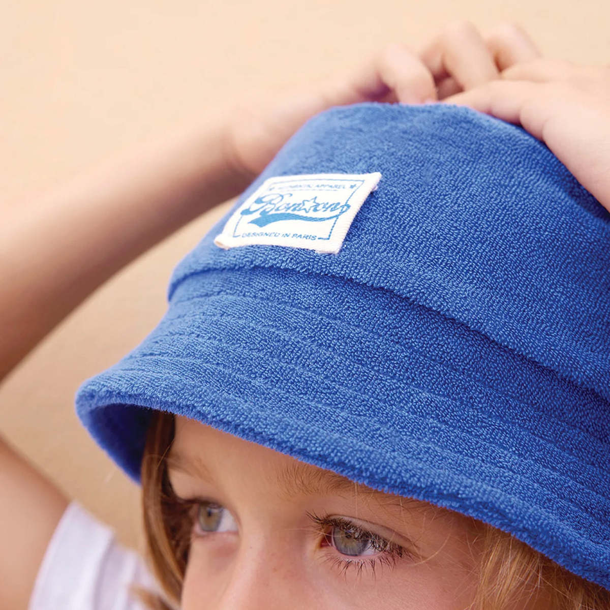 KIDS Bonton Le Bob Hat - Blue - Image 6 of 6