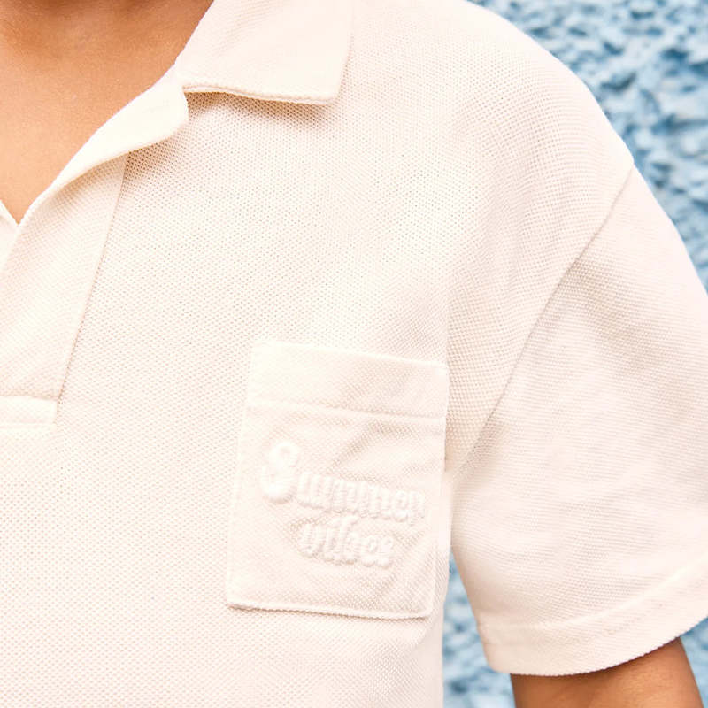 KIDS Bonton Livio Polo T-Shirt - White