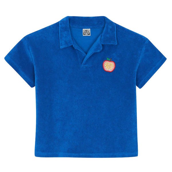 KIDS Bonton Livio Polo T-Shirt - Blue KIDS Bonton Livio Polo T-Shirt - Blue