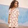 KIDS Bonton Lulu Dress Phone Print Dress - Cream - Thumbnail 5