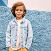 KIDS Bonton Nael Jacket - Blue - Thumbnail 4